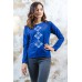 Embroidered sweatshirt "Stars" Electric